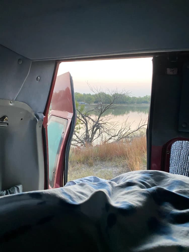 Sunrise view in Kansas