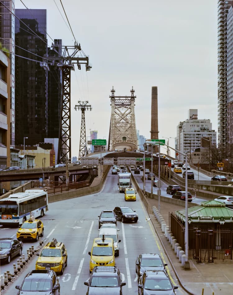Large Format photograph of the Los Angeles river